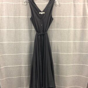 Peasant Boho Midi Dress Gray by Xirena Finley Size Small